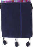 GUATEMALA SHOULDER BAG PASSPORT PURSE  HAND CRAFTED w/ TASSLES GPB001
