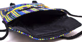 GUATEMALA SHOULDER BAG PASSPORT PURSE  HAND CRAFTED w/ TASSLES GPB002