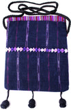GUATEMALA SHOULDER BAG PASSPORT PURSE  HAND CRAFTED w/ TASSLES GPB004