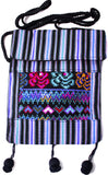 GUATEMALA SHOULDER BAG PASSPORT PURSE  HAND CRAFTED w/ TASSLES GPB005