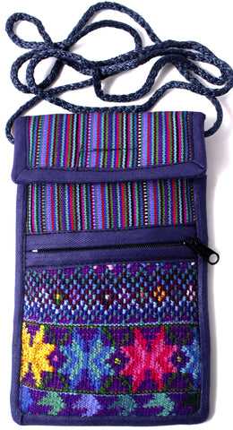 GUATEMALA SHOULDER BAG CELLPHONE PURSE  HAND CRAFTED LG GCFP001
