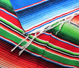 Mexican Sarape Blanket 4' X 6' serape zarape SAR40066