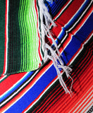 Mexican Sarape Blanket 4' X 6' serape zarape SAR40064
