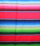 Mexican Sarape Blanket 4' X 6' serape zarape SAR40065