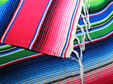 Mexican Sarape Blanket 4' X 6' serape zarape SAR40065