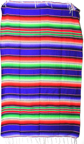 Mexican Sarape Blanket  4' X 6' serape zarape SAR40061