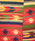 ZAPOTEC RUG 8" X 77" RUNNER WITH SOUTHWESTERN DESIGN  ZRR77-004