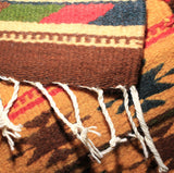 ZAPOTEC RUG 8" X 77" RUNNER WITH SOUTHWESTERN DESIGN  ZRR77-004