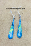 Multi Stone Inlay Earrings JMSER009