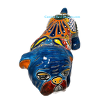 Mexican Talavera Pottery Bulldog caminorealimports.com