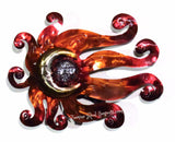 Wall Hanging Metal Sun "Wind" 19"  MSWS001