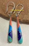 Multi Stone Inlay Earrings JMSER004