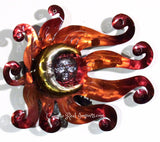 Wall Hanging Metal Sun "Wind" 19"  MSWS001