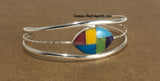 Multi Stone Inlay Bracelet JMSBR009