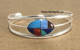 Multi Stone Inlay Bracelet JMSBR019