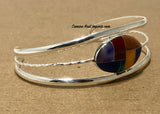 Multi Stone Inlay Bracelet JMSBR026