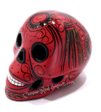 Day Of the Dead Hand Painted Clay Sugar Skull Caminorealimports.com