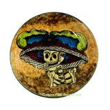 Mexican Wall Hanging Talavera "Catrina" Pottery Plate 8" TP8001