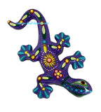 Hand Painted Clay Gecko Lizard CaminoRealImports.com