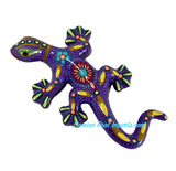 Hand Painted Clay Gecko Lizard CaminoRealImports.com