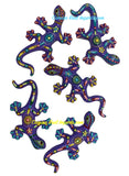 Hand Painted Clay Gecko Lizard CaminoRealImports.com