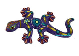 Hand Painted Clay Gecko Lizard CaminoRealImports.com