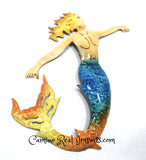Wall Decor Metal Mermaid Caminorealimports.com