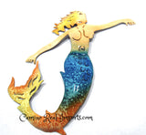 Wall Decor Metal Mermaid Caminorealimports.com