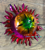 Wall Hanging Metal Sun 9"  MTS9004