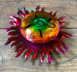 Wall Hanging Metal Sun 9"  MTS9004