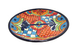 Mexican Wall Hanging Talavera pottery Plate 11" TP11010