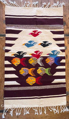 Zapotec Rug 23" X 38" ZR24016