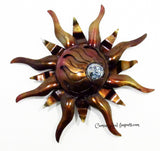 LL HANGING METAL SUN 16"  DECOR caminorealimorts.com