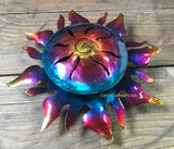 Wall Hanging Metal Sun 9"  MTS9003