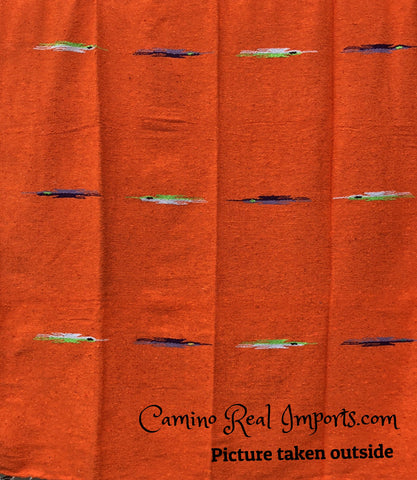 T-Bird Mexican Blanket XL 4.5' X 6.5' Caminorealimports.com