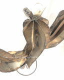 Garden Yard Decor Metal Sahuaro Curved Cactus Caminorealimports.com