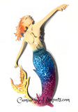 Wall Decor Metal Mermaid Caminorealimports.com